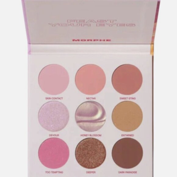 Morphe Forbidden Honey Palette - 9 Pink, Honey & Chocolate Hues - Picture 1 of 6